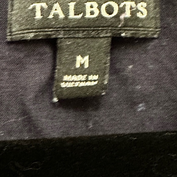 🌼Talbots EMBROIDERED FEMININE DETAIL TOP - Picture 3 of 4